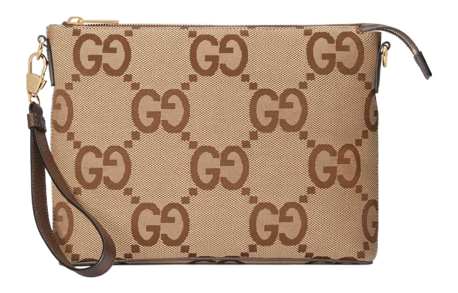 

Сумка-мессенджер Gucci с орнаментом Jumbo GG