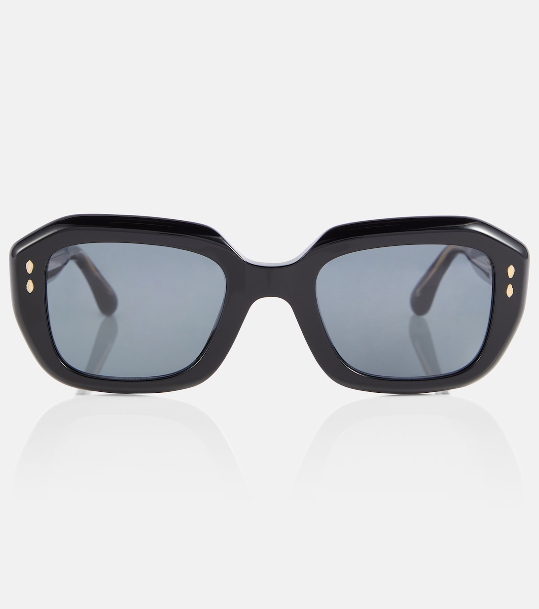 Квадратные солнцезащитные очки Isabel Marant, черный