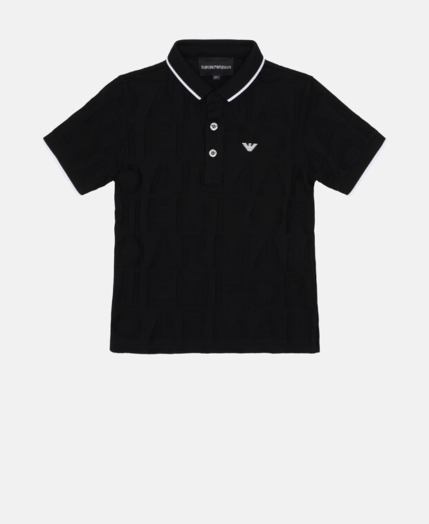 

Рубашка поло Emporio Armani, черный