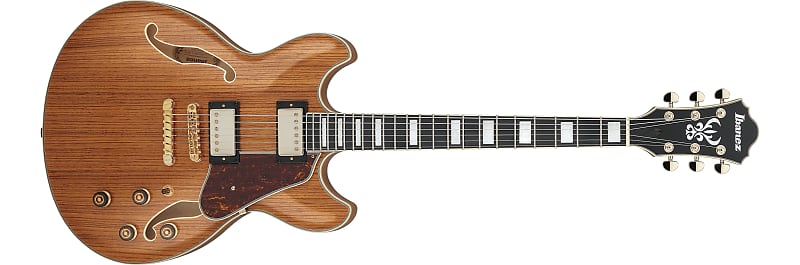 Электрогитара Ibanez AS93ZWNT Artcore Expressionist Zebrawood Semi Hollow Electric Guitar