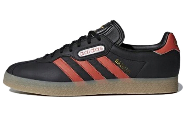 

Обувь для скейтбординга Gazelle мужские низкие черные/красные Adidas Originals