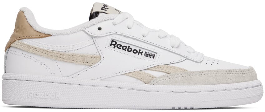 

Бело-бежевые кроссовки Club C Revenge Reebok Classics