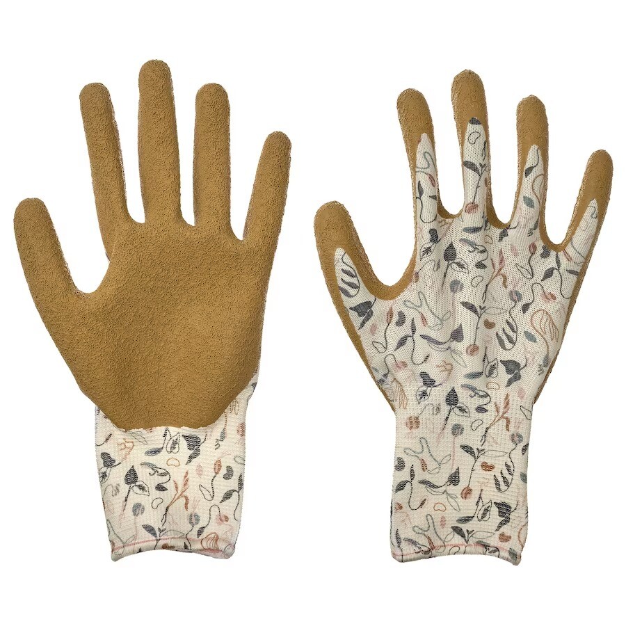 

Перчатки садовые Ikea Daxjus Sprout Pattern Off-white, размер М