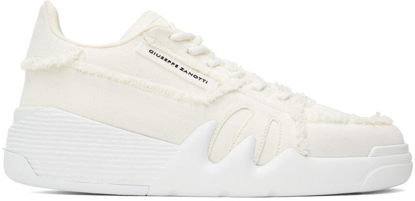 

Белые кроссовки Talon Giuseppe Zanotti
