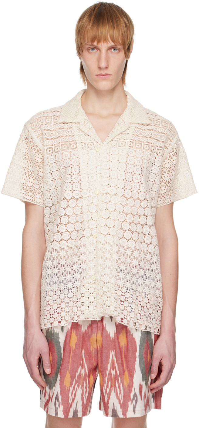 

Эксклюзивная рубашка SSENSE Off-White HARAGO