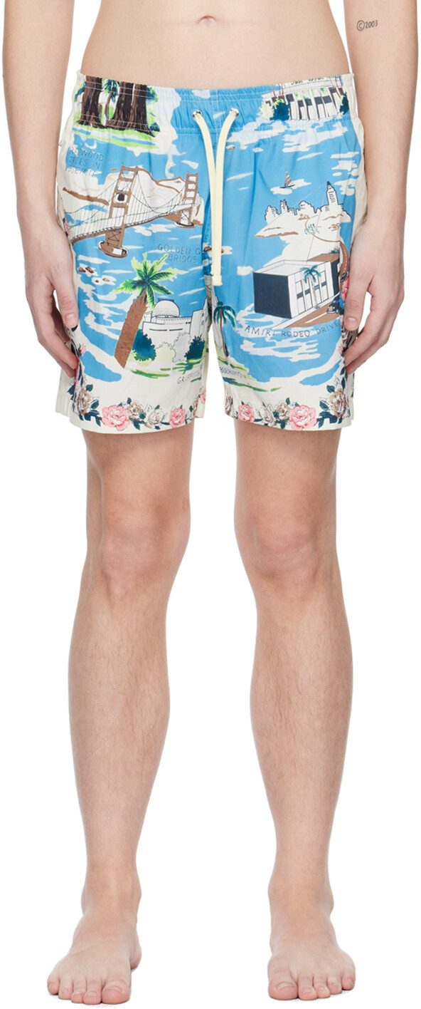 

Разноцветные плавательные шорты California AMIRI