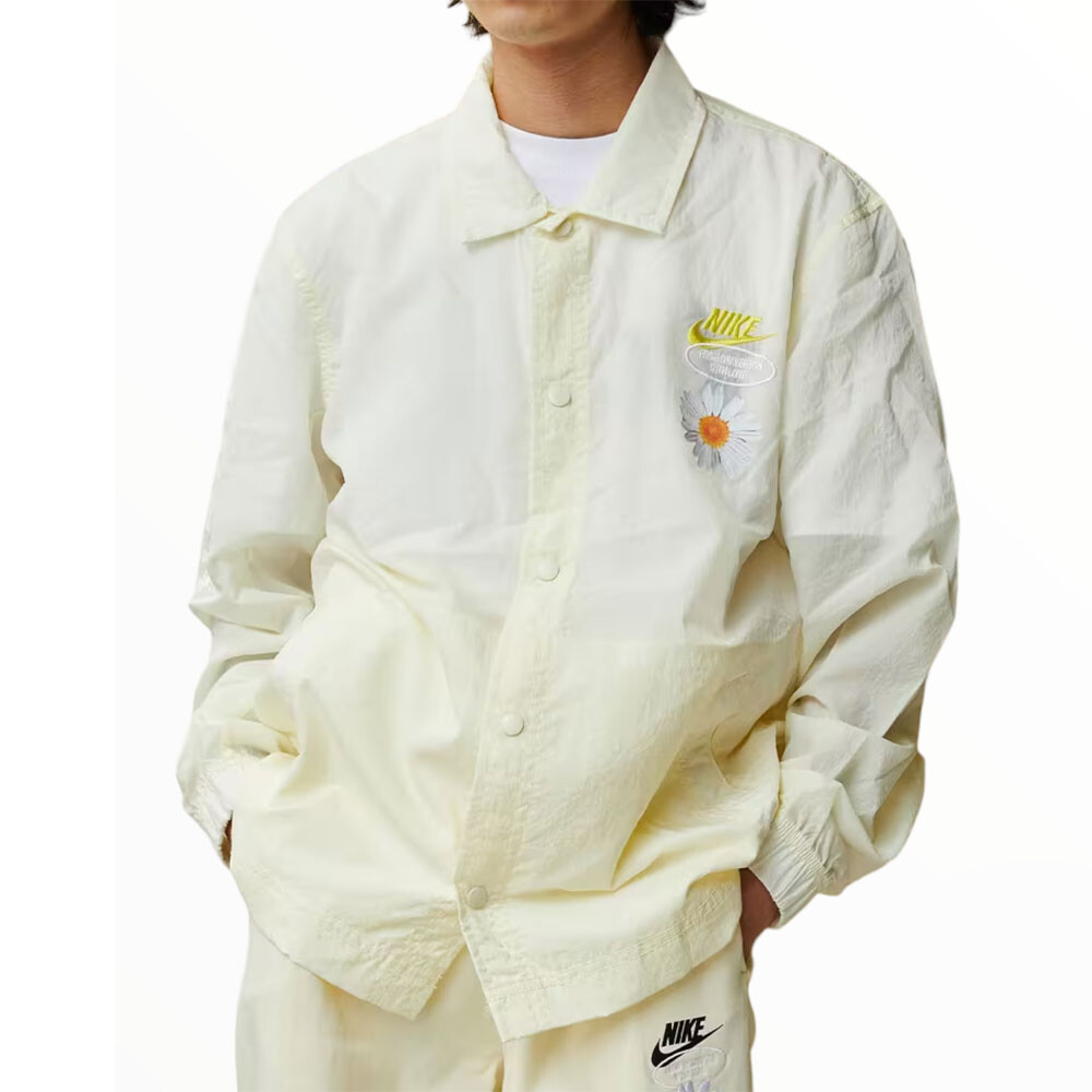 

Куртка Nike Sportswear Unlined Coaches, бежевый