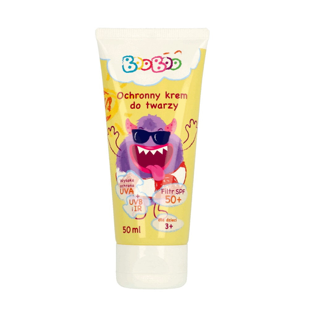 

BOOBOO Защитный крем для лица SPF50+ для детей от трех лет 50мл