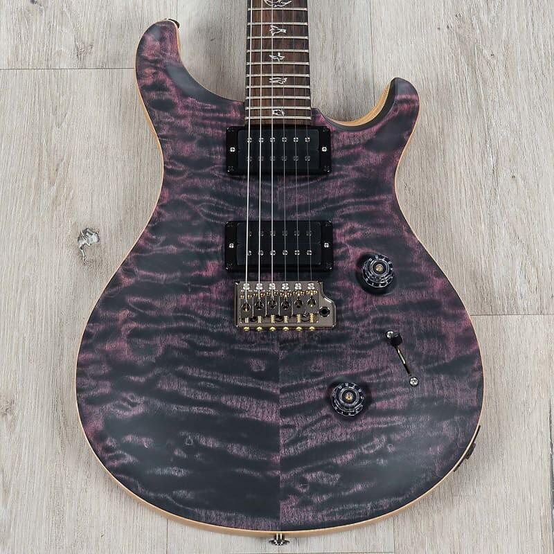 

Гитара PRS Paul Reed Smith Wood Library Custom 24, гриф Ziricote, Satin Purple Iris 108594::PQ