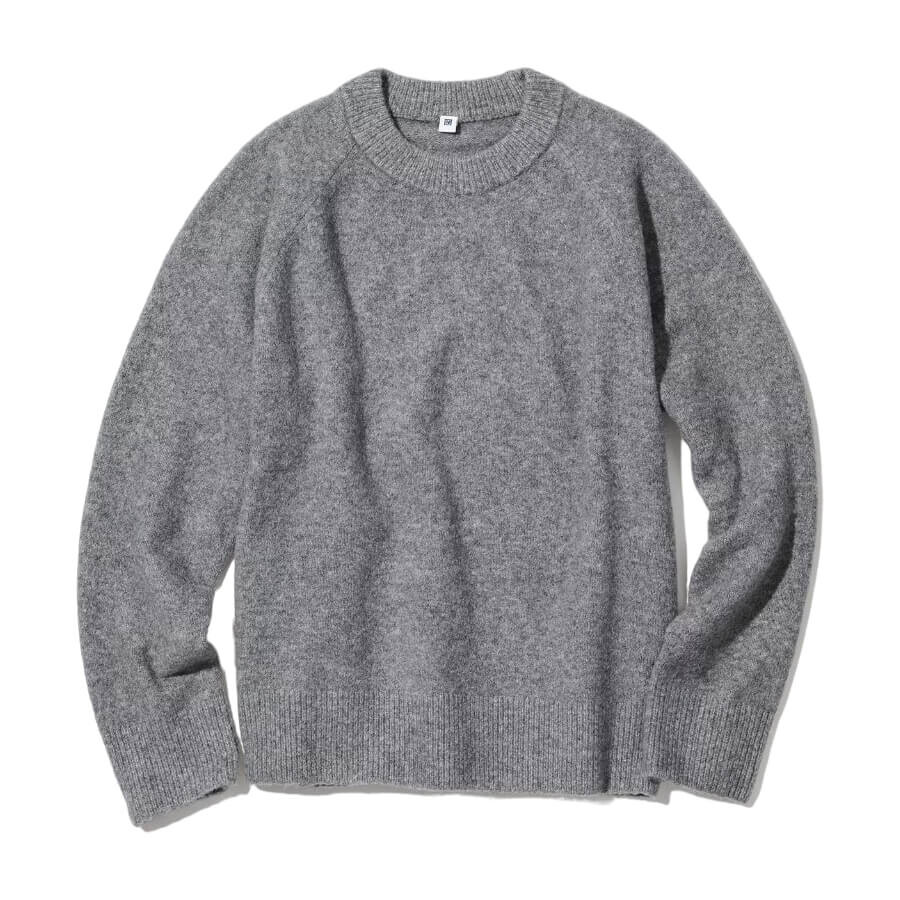 

Джемпер Uniqlo Kids Souffle, серый