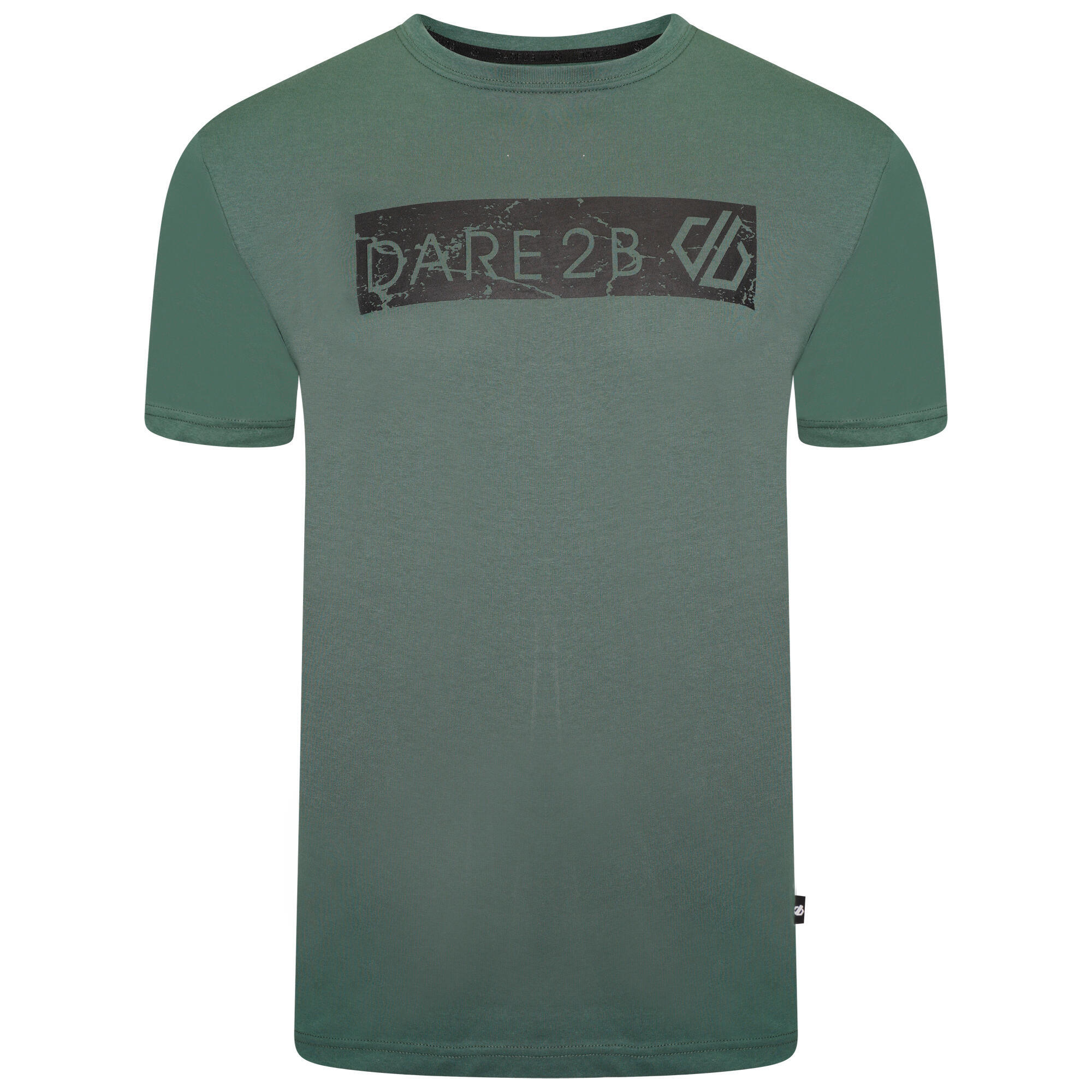 Футболка Dare 2B Dispersed мужская, темно-зеленый мужская футболка веселый микроб зеленый s зеленый