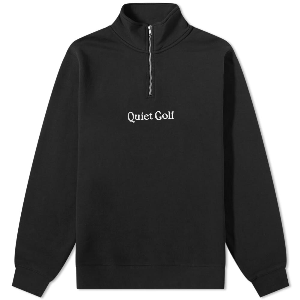 

Толстовка Quiet Golf Half Zip Sweat, Черный