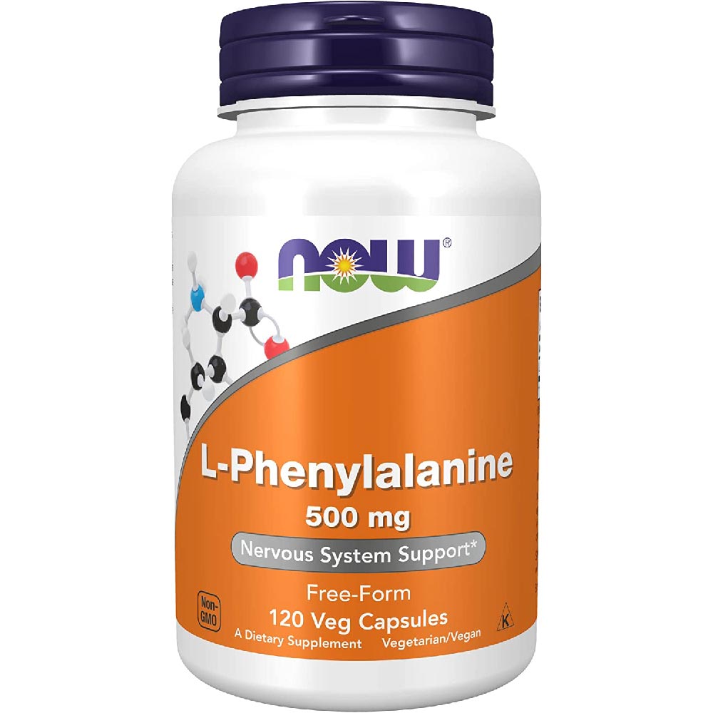 Комплекс Now Food L-Phenylalanine, 500 мг, 120 капсул now l phenylalanine 500 mg 120 капс
