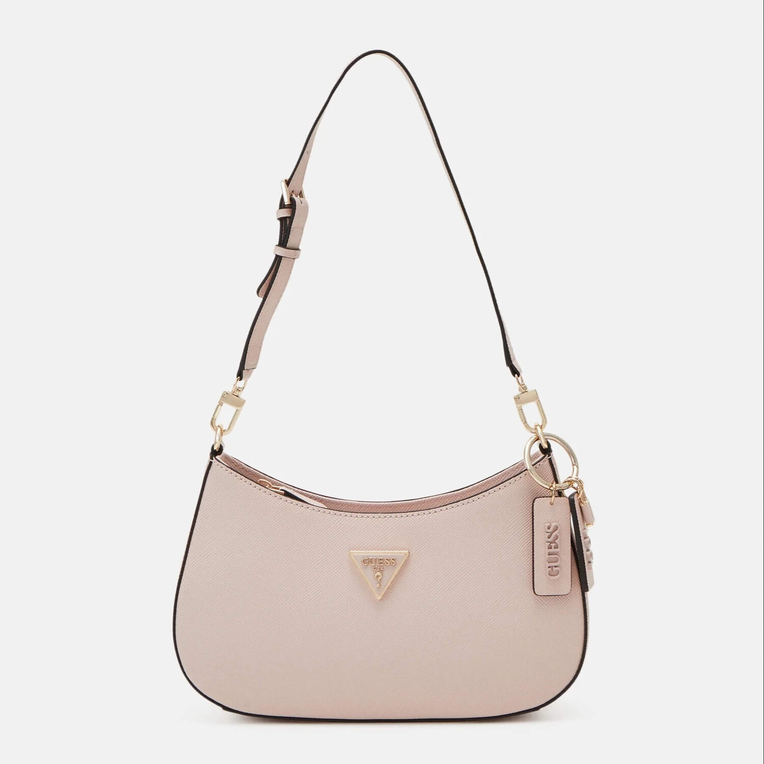 

Сумка Guess Noelle, розово-бежевый