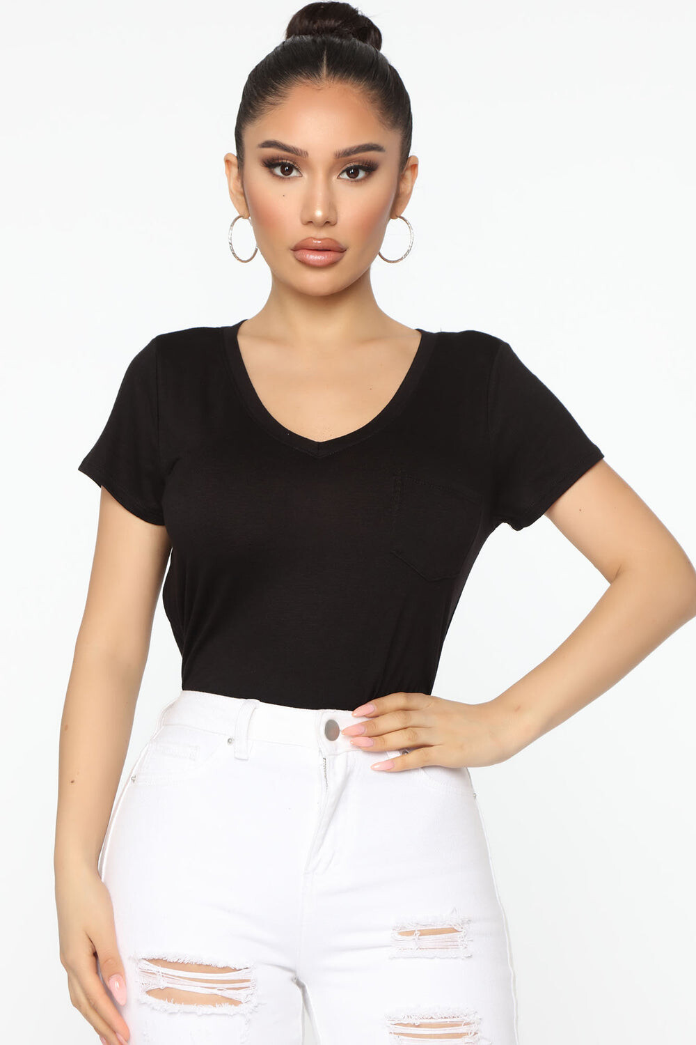

Топ Fashion Nova RT62636, черный
