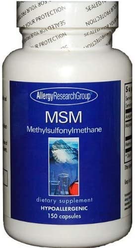Набор добавок МСМ Allergy Research Group, 2 упаковки, 150 таблеток