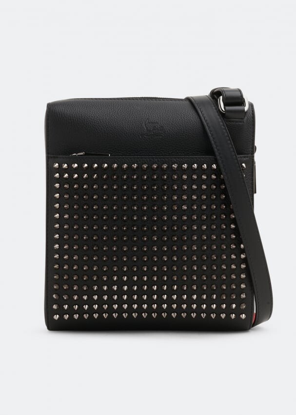 

Сумка CHRISTIAN LOUBOUTIN Benech medium reporter bag, черный