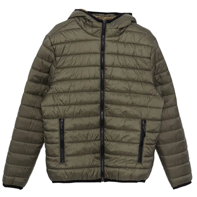 

Куртка LC Waikiki Classic Standard Pattern Hooded, хаки
