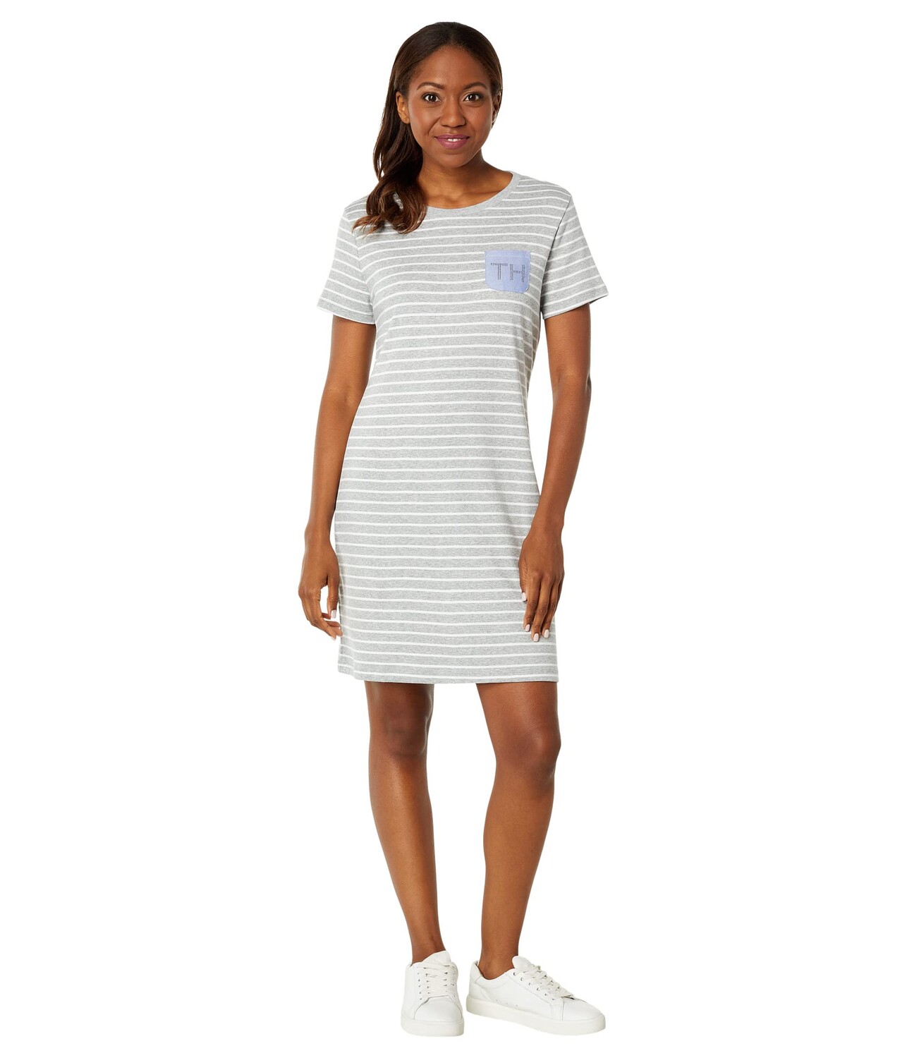 

Платье Tommy Hilfiger, Stripe Tee Dress with Pocket