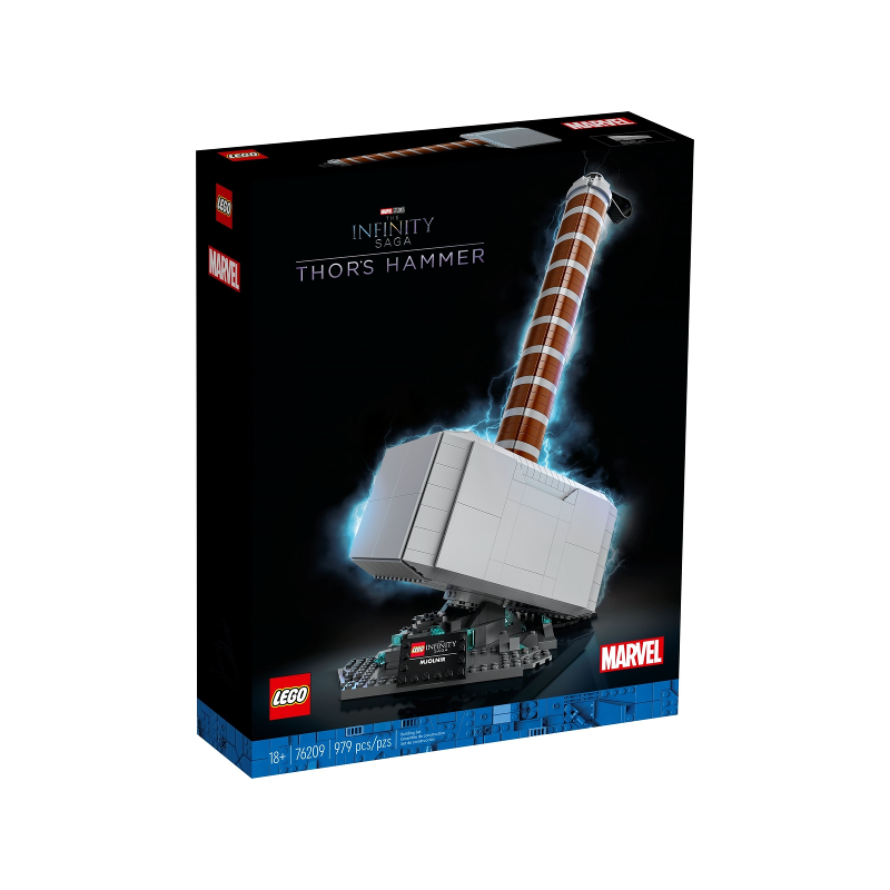 Конструктор LEGO Marvel Молот Тора 76209, 979 деталей marvel