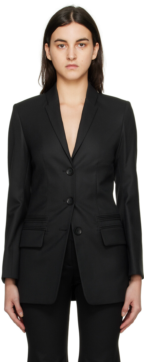 

Черный блейзер Porter by Malene Birger