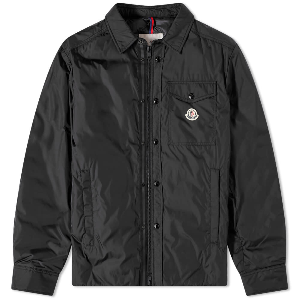 

Нейлоновая куртка с логотипом в тон Moncler, Серый