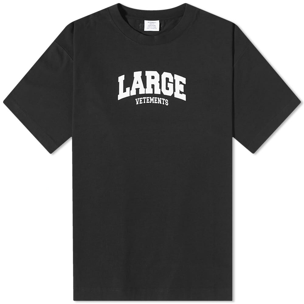 

Футболка VETEMENTS Large Logo Tee