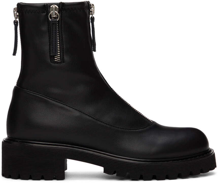 

Черные ботинки GZ Alexa Giuseppe Zanotti, Черный