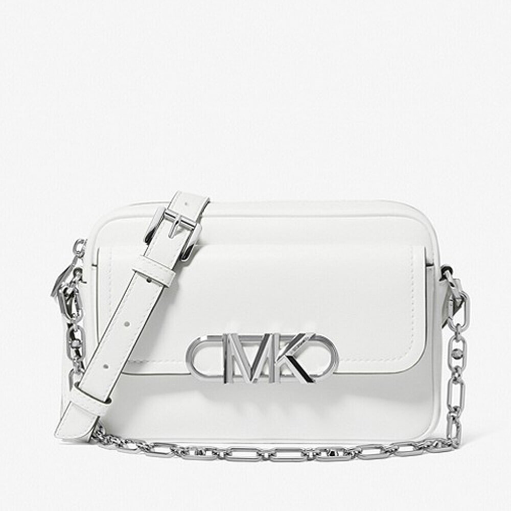 Сумка кросс-боди Michael Michael Kors Parker Medium Leather, белый ...