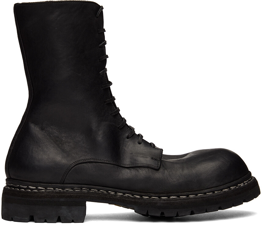 

Черные ботинки GR05V Guidi