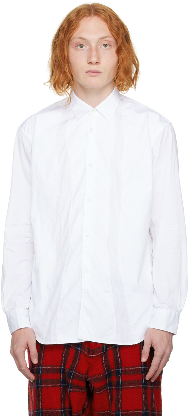 

Белая рубашка на пуговицах Comme des Garçons Shirt