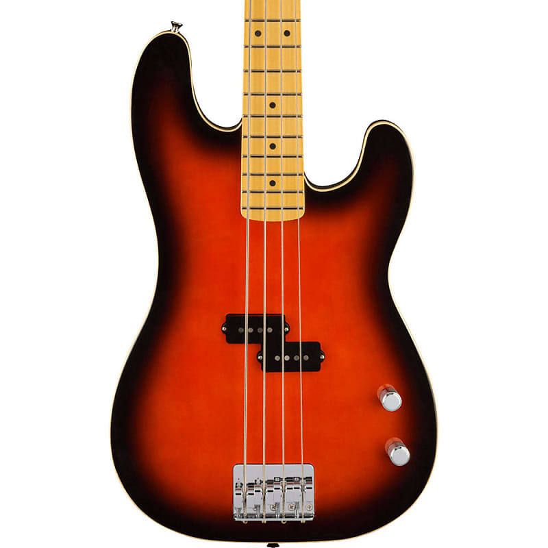 

Fender Aerodyne Special Precision Bass, кленовый гриф, Hot Rod Burst