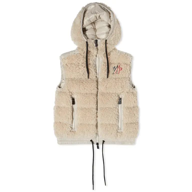 

Жилет Moncler Grenoble Fleece, бежевый