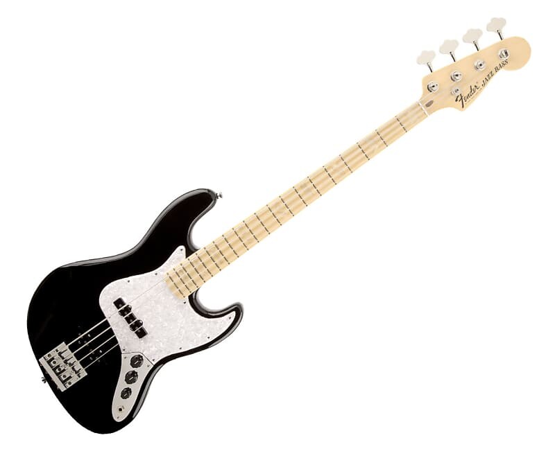

Fender USA Geddy Lee Jazz Bass — черный с кленовой накладкой