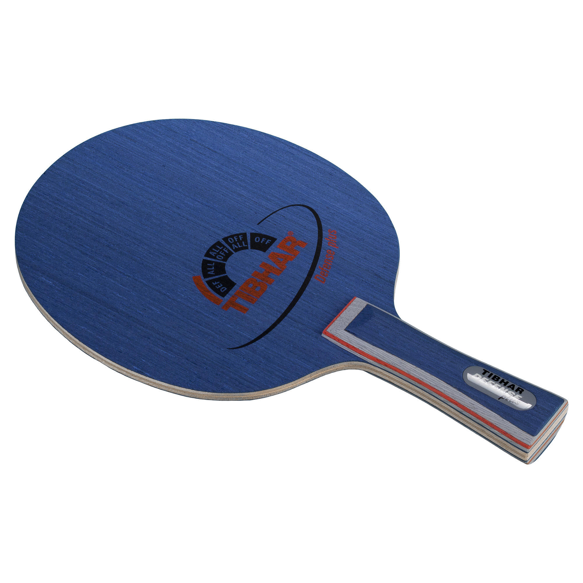 Основание ракетки для настольного тенниса Defensive Plus TIBHAR, синий резиновая губка для настольного тенниса tibhar aurus sound германия