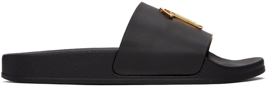 

Черные шлепанцы Newburel Giuseppe Zanotti