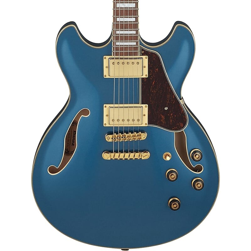 

Полуакустическая электрогитара Ibanez AS Artcore, прусский синий металлик AS Artcore Semi-Hollow Electric Guitar,