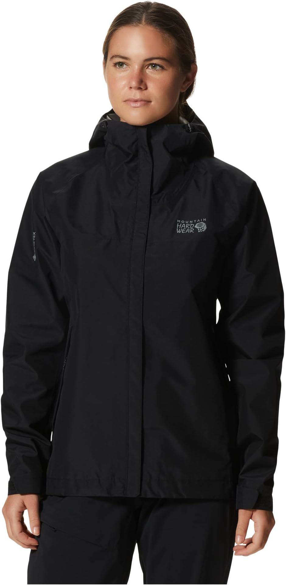 Куртка Exposure/2 GORE-TEX Paclite Jacket Mountain Hardwear, черный куртка мембранная мужская mountain hardwear exposure 2™ серый