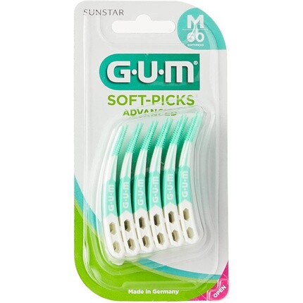 

650 Softpicks Advanced Regular 60 шт., черный, Gum