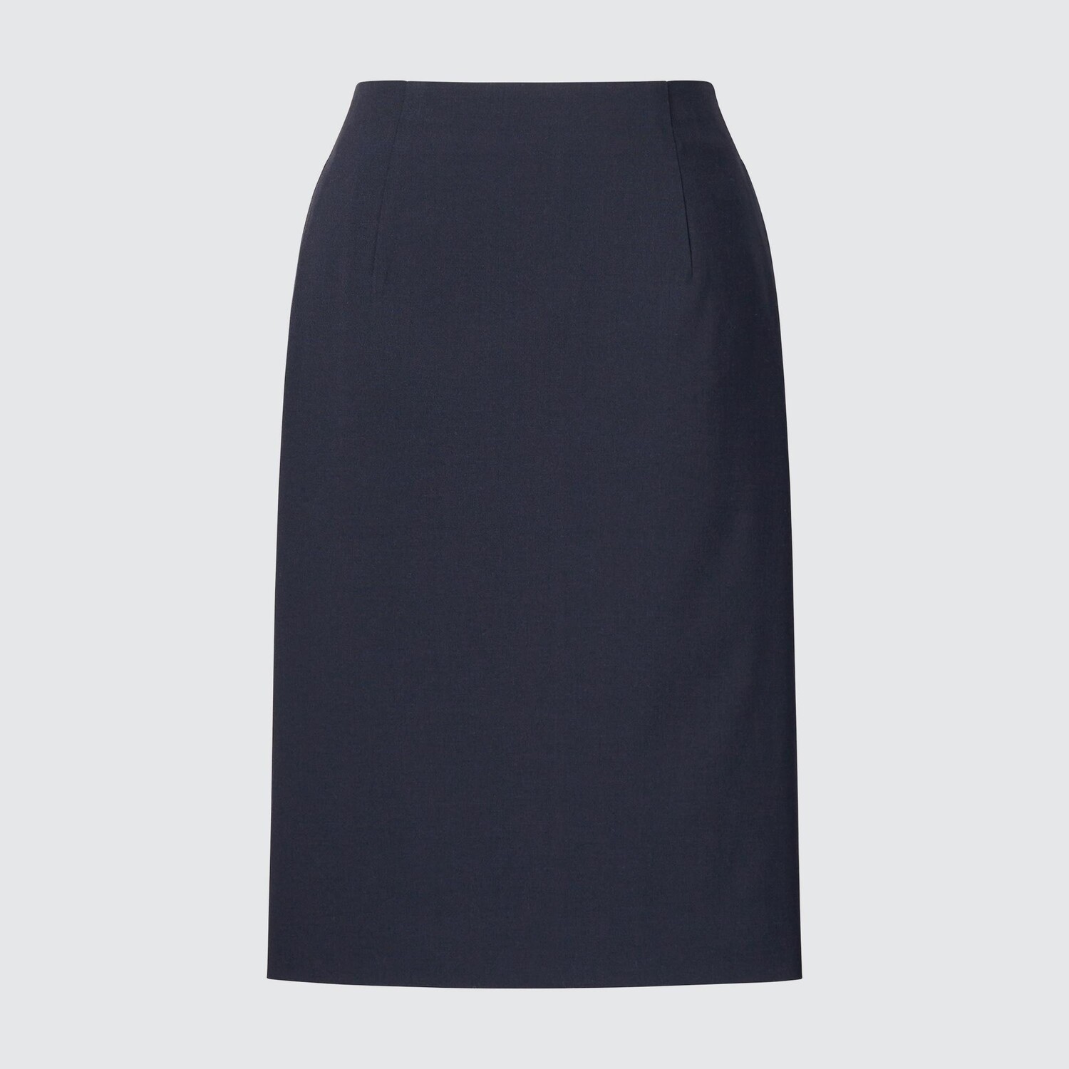 

Юбка обтягивающая Uniqlo длинная, темно-синий