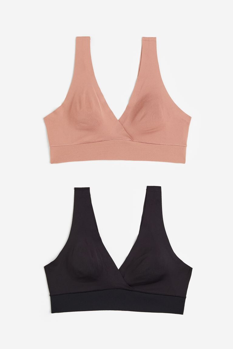 

Супермягкие бюстгальтеры без подкладок, комплект из 2 шт H&M