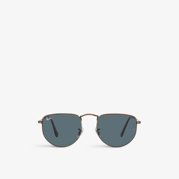 

RB3958 Солнцезащитные очки Elon в металлической оправе Ray-Ban, желтый