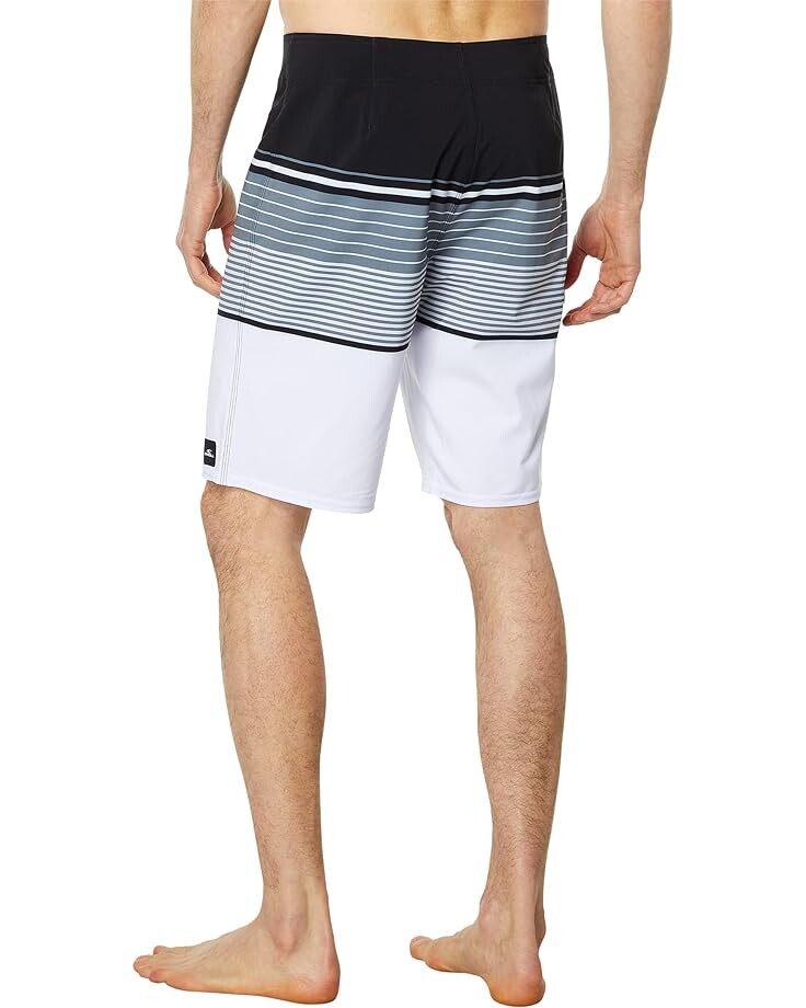 

Шорты для плавания O'Neill Lennox Stripe 21" Boardshorts, белый