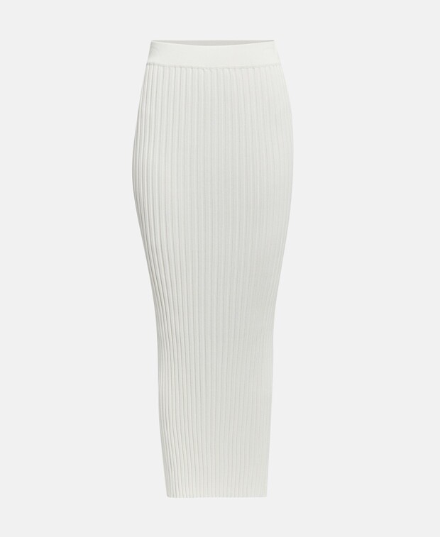 

Трикотажная юбка bcbgmaxazria, белый
