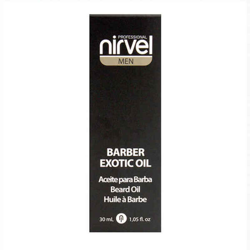 масло для бороды и усов nirvel professional barber 30 мл масло для ухода за бородой Barber exotic oil aceite para barbas Nirvel, 30 мл