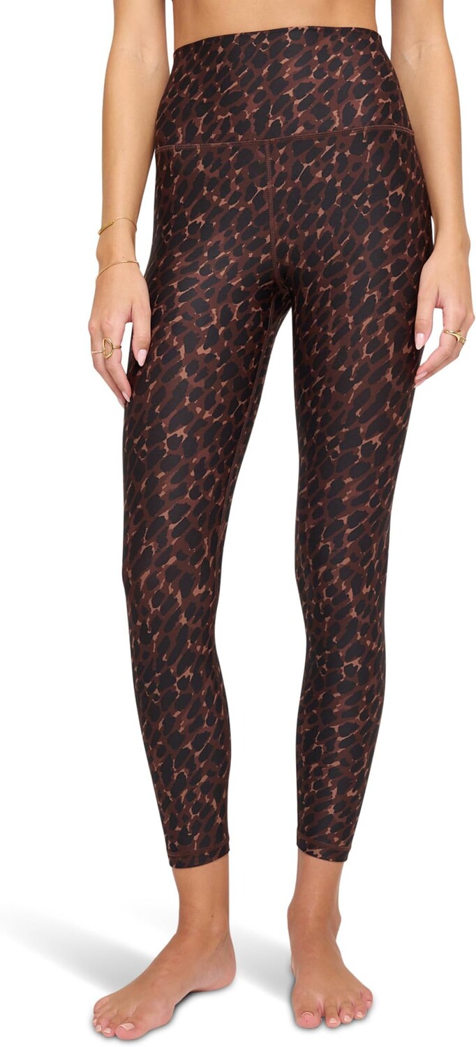 

Брюки Ada Dream Tech Eco Jersey High-Waisted 7 Spiritual Gangster, цвет Chocolate Animal Print