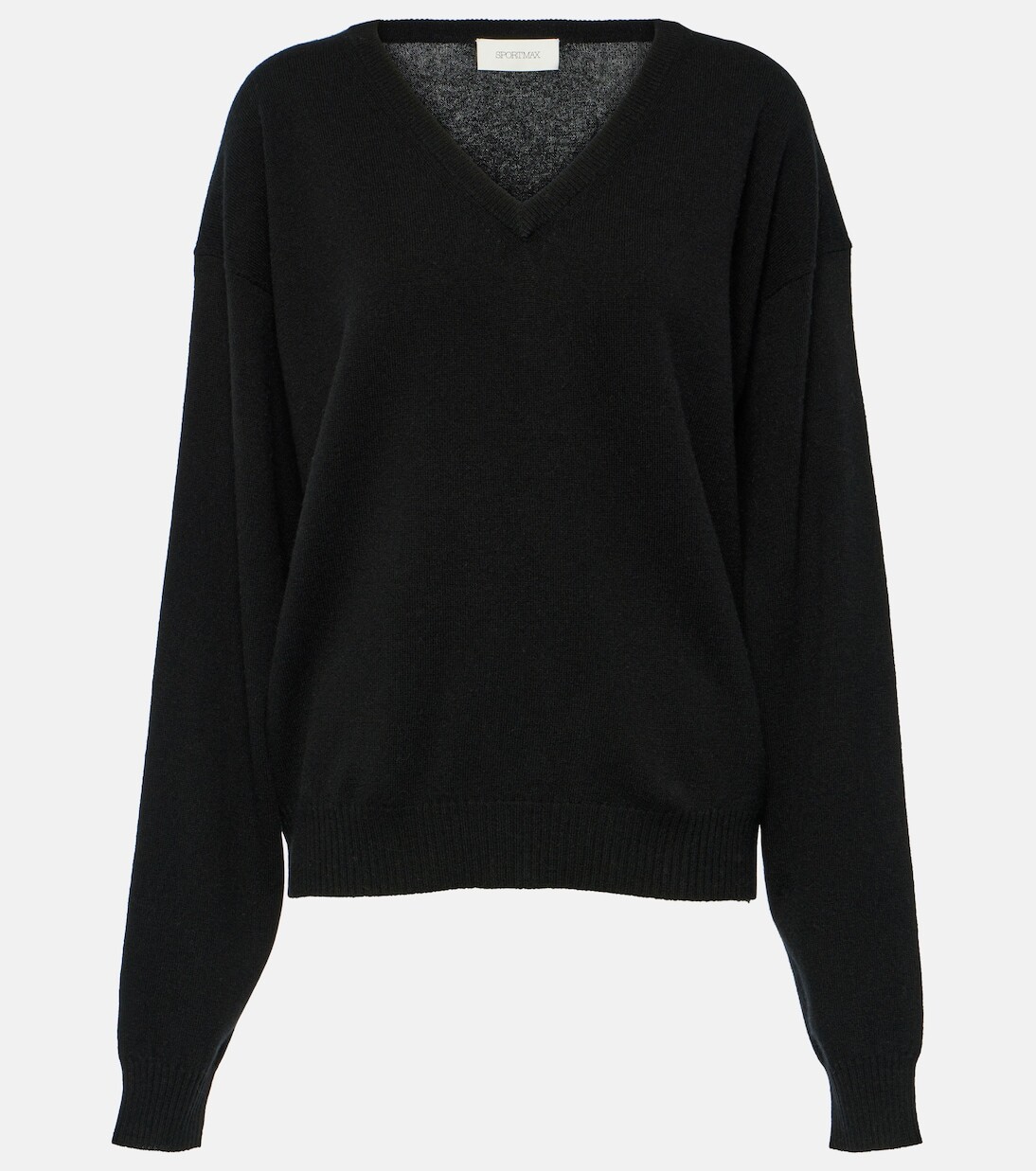 

Свитер etruria из шерсти и кашемира Sportmax, черный