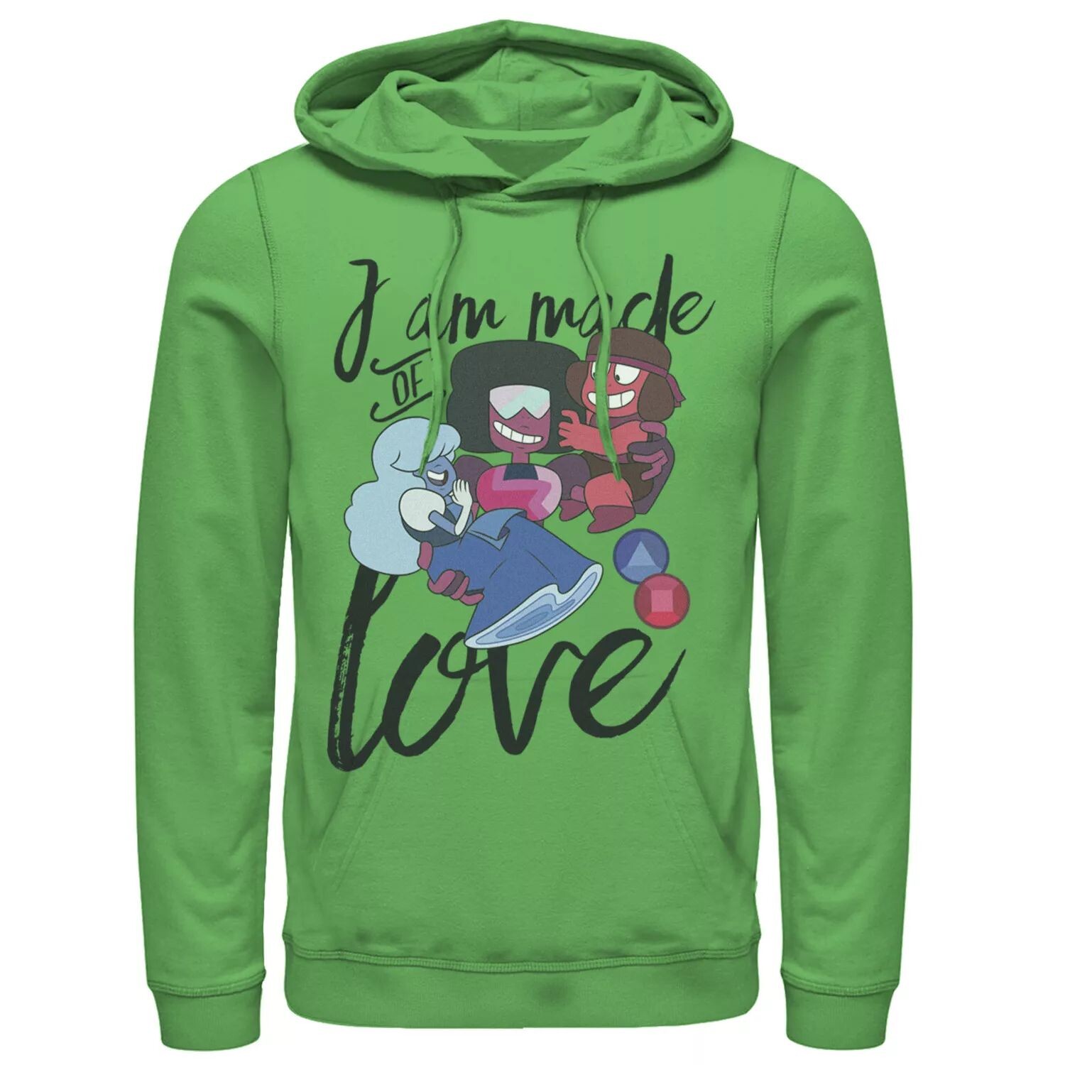 

Мужская толстовка с капюшоном Cartoon Network Steven Universe I Am Made Of Love Licensed Character