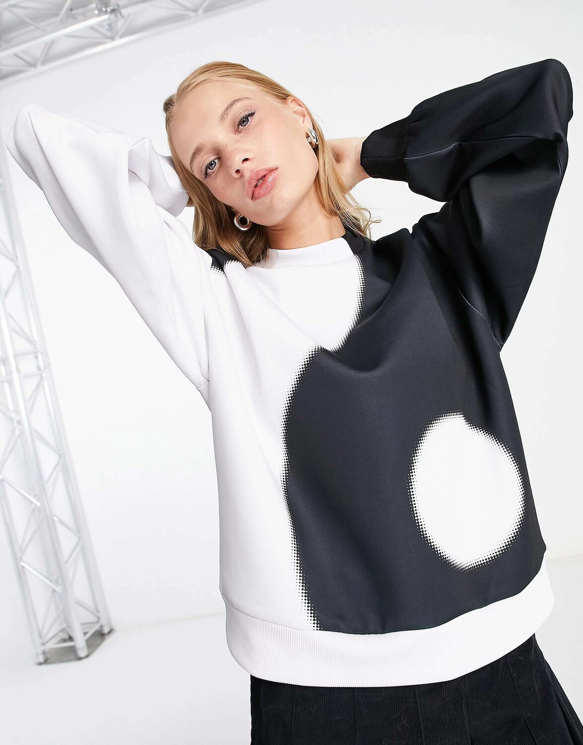 

Толстовка ASOS mono ying yang с рисунком подводного плавания