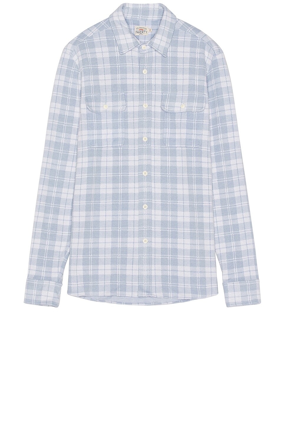 

Свитер Faherty Legend Shirt, цвет Steel Heather Plaid